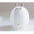 Нічник кролик світильник світлодіодний силіконовий 3 ступеня яскравості
