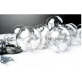 Гирлянда светодиодная бахрома волшебные шары, мультиколор, 2.5м, 12 шаров
